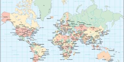 Gana vend në hartë të botës